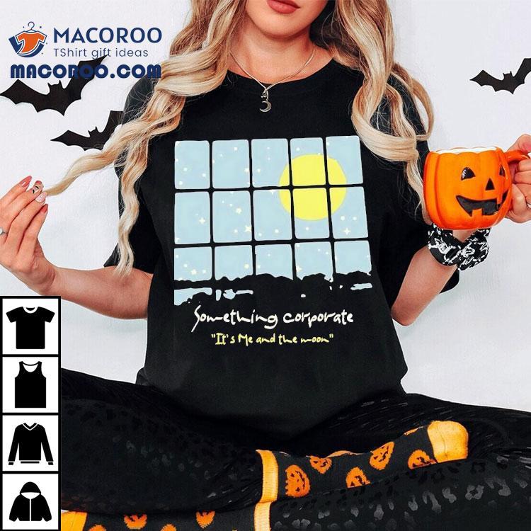 Something Corporate Me And The Moon Shirt Something Corporate Me And The Moon Shirt