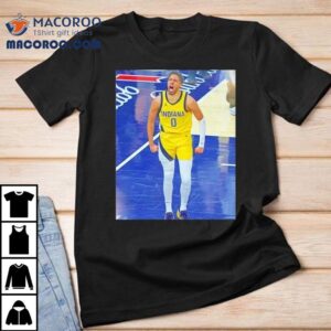 Tyrese Haliburton Indiana Pacers Game Frames Shirt 3 Tyrese Haliburton Indiana Pacers Game Frames Tshirt