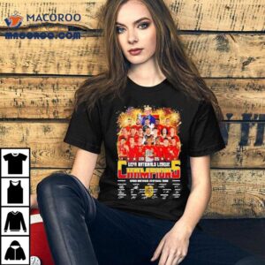 Uefa Nations League Champions Spain National Football Team Signatures Tshirt