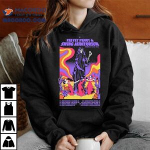 Velvet Penny Swing Auditorium Summer Tour Dates Tshirt