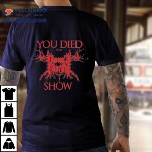 Vomit Forth You Died At The Show Vomit Forth Tshirt