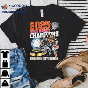 Western Conference Champions Oklahoma City Thunder Nba Tshirt