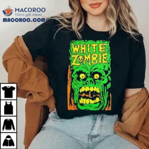 White Zombie Monster Yell Tshirt