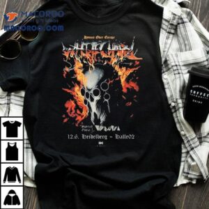 Whitechapel And Northlane Show At Halle On June In Heidelberg Tshirt