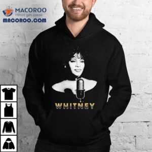 Whitney Houston Microphone Tshirt