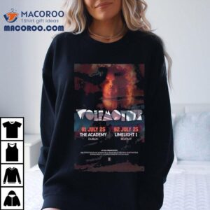 Wolfmother July Tour Limelight In Belfas Tshirt