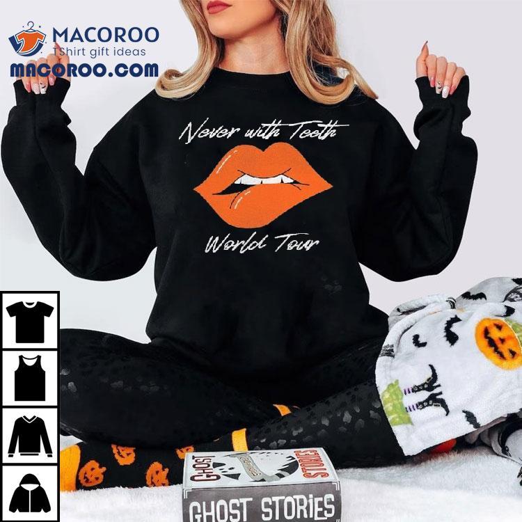 Zack Peter Never With Th World Tour 2025 Lip Shirt Zack Peter Never With Th World Tour 2025 Lip Shirt