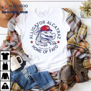 Alligator Alcatraz Home Of Fafo Ice Everglades Fl 2025 Shirt