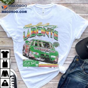 Bobby Labonte No L For Hermie Sadler And Bill Stanley Signature Tshirt
