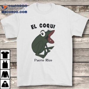 Frog Meme El Coqui Puerto Rico Shirt