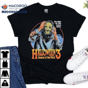 Halloween Season Of The Witch The Night No One Comes Home The Clock Is Ticking Tshirt