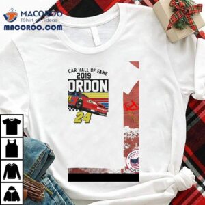 Jeff Gordon Hall Of Fame Hendrick Motorsports Nascar Tshirt