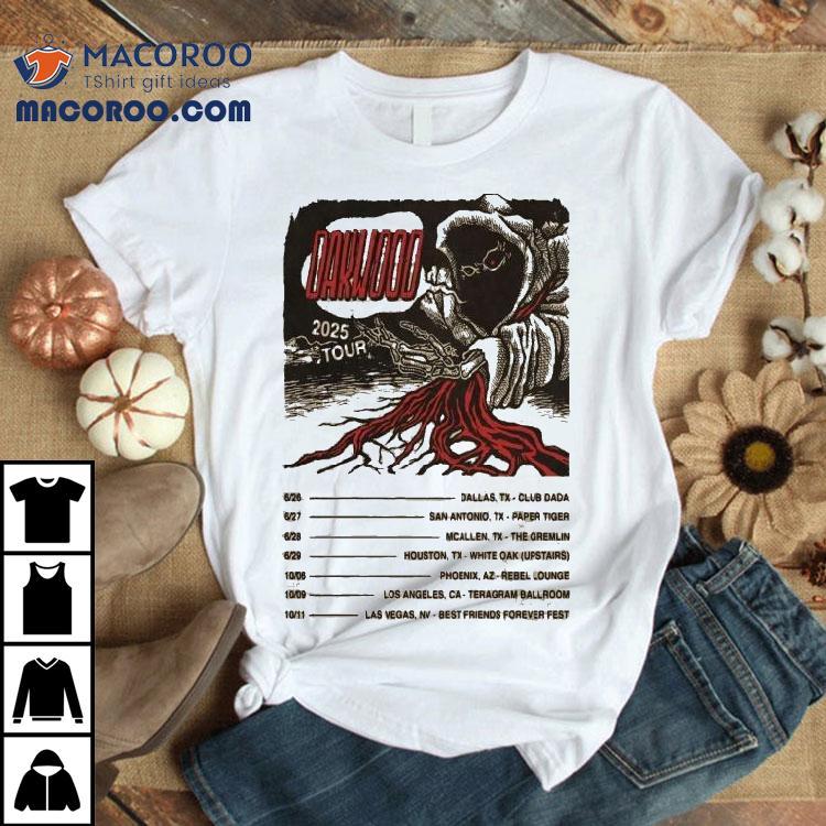 Oakwood West Coast Tour 2025 Usa Dates Shirt Oakwood West Coast Tour 2025 Usa Dates Shirt