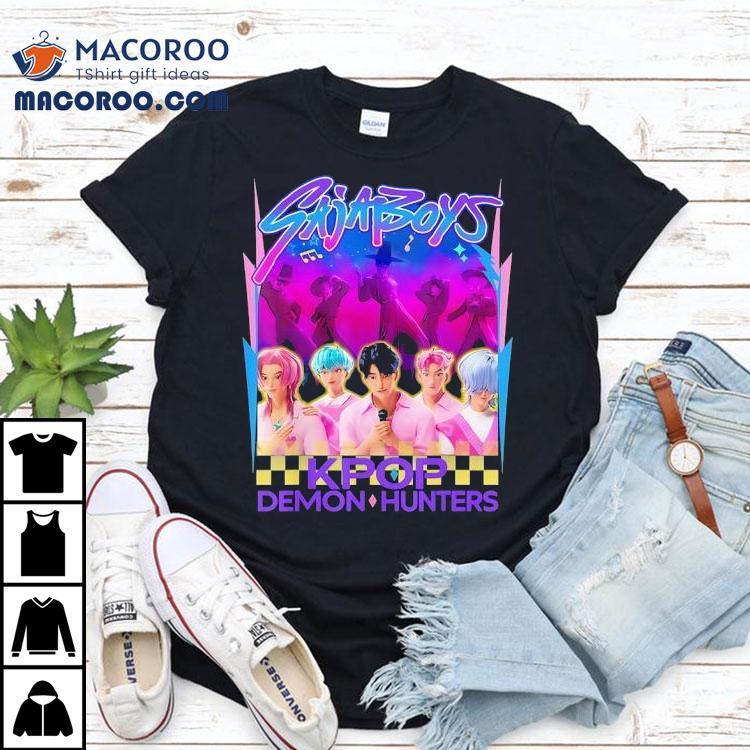 Saja Boys Team K-pop Demon Hunters Shirt Saja Boys Team K-pop Demon Hunters Shirt