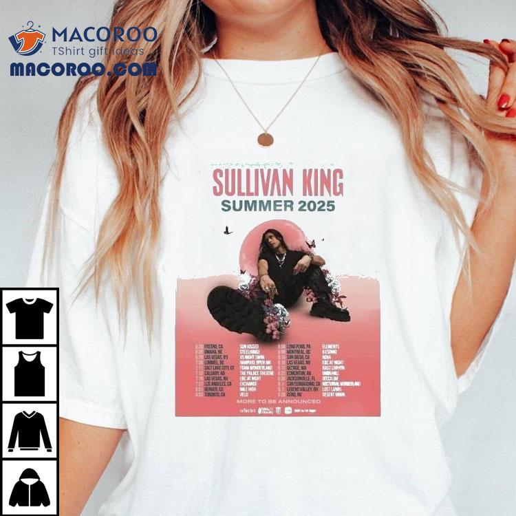 Sullivan King Summer Tour Dates 2025 Shirt Sullivan King Summer Tour Dates 2025 Shirt