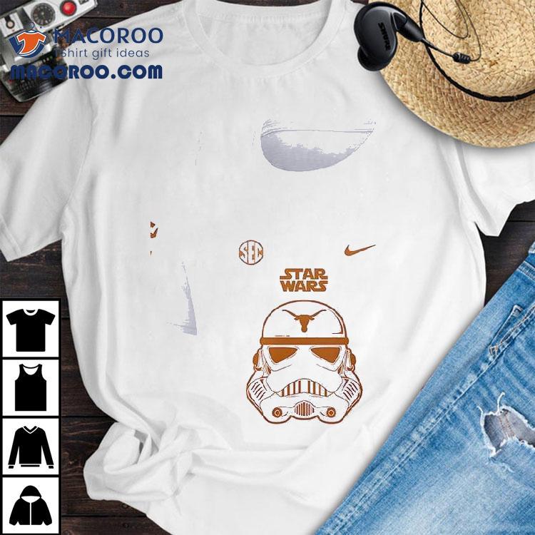 Texas Longhorns Football X Star Wars Stormtrooper Shirt Texas Longhorns Football X Star Wars Stormtrooper Shirt