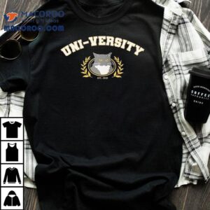 Unico Uni-versity Est 2020 Cat Shirt