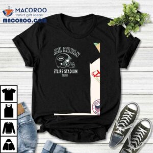 Zach Bryan X New York Jets Metlife Stadium Helme Tshirt