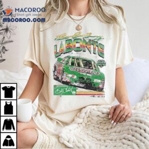 Bobby Labonte No 18l For Hermie Sadler And Bill Stanley Signature Shirt 1 Bobby Labonte No L For Hermie Sadler And Bill Stanley Signature Tshirt