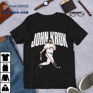 John Kruk Slugger Swing Shirt 1 John Kruk Slugger Swing Tshirt
