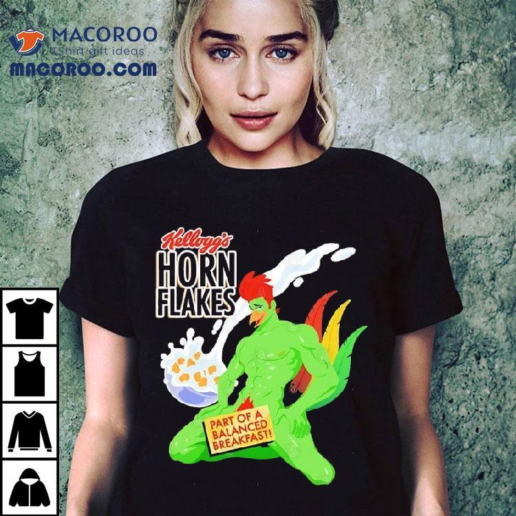 Kellogg’s Horn Flakes Part Of A Balanced Breakfast Shirt Kellogg’s Horn Flakes Part Of A Balanced Breakfast Shirt