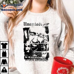 Untouchable In Step Im Gleichschritt In Den Abgrund Shirt