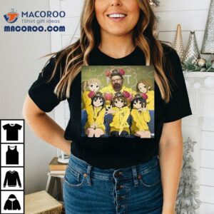 Walter White Breaking Bad And K-on Girls Anime Waifu Shirt