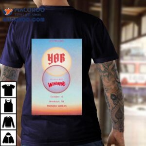 Windhand Brooklyn October 15 2025 Tour Shirt