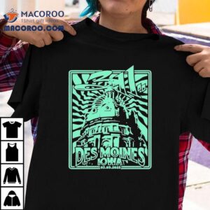 July Vibrant Music Hall Waukee Ia Tshirt