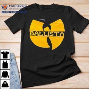 Ballista X Wu Tang Clan Ballis Tang Clan Logo Tshirt