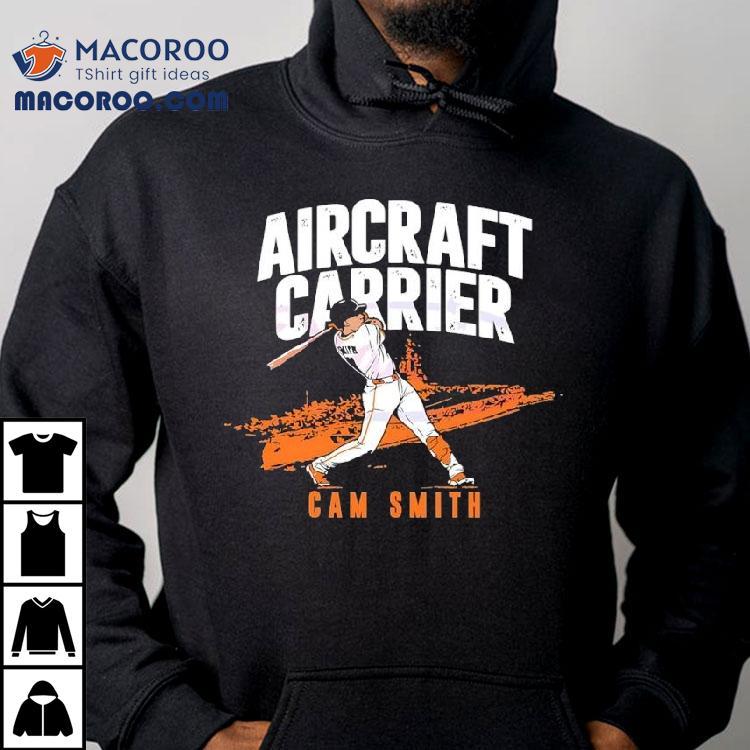 Cam Smith Aircraft Carrier Houston Astros Baseball Shirt Cam Smith Aircraft Carrier Houston Astros Baseball Shirt