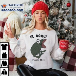 Frog Meme El Coqui Puerto Rico Tshirt