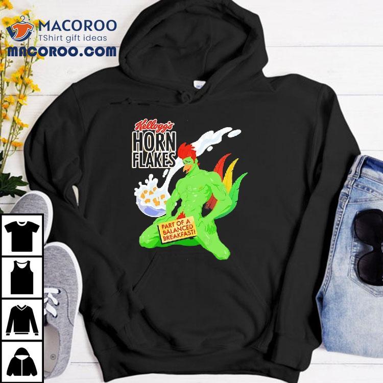 Kellogg’s Horn Flakes Part Of A Balanced Breakfast Shirt Kellogg’s Horn Flakes Part Of A Balanced Breakfast Shirt