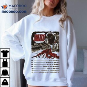 Oakwood West Coast Tour 2025 Usa Dates Shirt 2 Oakwood West Coast Tour Usa Dates Tshirt