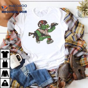 Philadelphia Phillies Phanatic On The X Mascot Shirt 2 Philadelphia Phillies Phanatic On The X Masco Tshirt