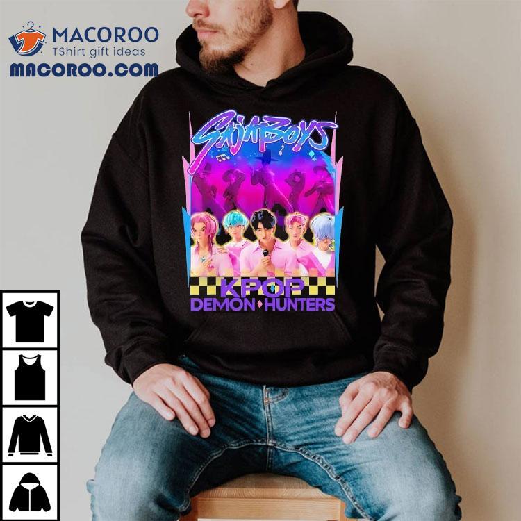 Saja Boys Team K-pop Demon Hunters Shirt Saja Boys Team K-pop Demon Hunters Shirt