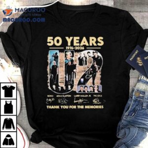 U Years Thank You For The Memories Signature Tshirt