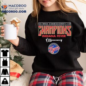 2025 Wnba Commissioner's Cup Indiana Fever Shirt 3 Wnba Commissioner S Cup Indiana Fever Tshirt