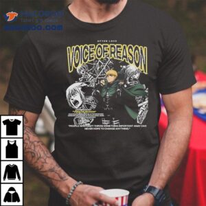 Armin Arlert Voice Of Reason Attack On Titan After Love Tshirt