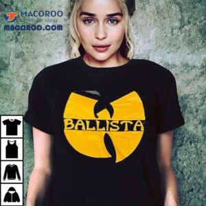 Ballista X Wu Tang Clan Ballis Tang Clan Logo Tshirt