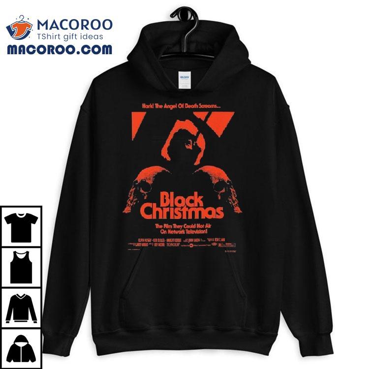 Black Christmas Hark The Angel Of Death Screams Shirt Black Christmas Hark The Angel Of Death Screams Shirt