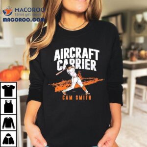 Cam Smith Aircraft Carrier Houston Astros Baseball Shirt 3 Cam Smith Aircraft Carrier Houston Astros Baseball Tshirt