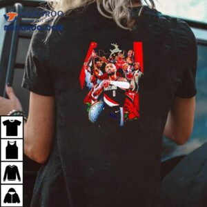 Damian Lillard Watch Portland Trail Blazers Basketball Shirt 3 Damian Lillard Watch Portland Trail Blazers Basketball Tshirt