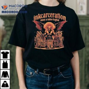 Inkcarceration Looming Gargoyle For Mansfield Ohio On July Th Th Americas Rock And Metal Tattoo Festival Tshirt