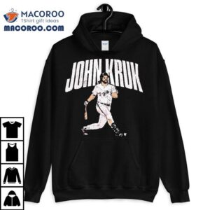 John Kruk Slugger Swing Shirt 3 John Kruk Slugger Swing Tshirt