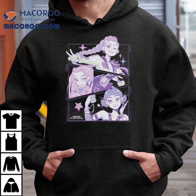 Kpop Demon Hunters Huntrix Shirt Kpop Demon Hunters Huntrix Shirt