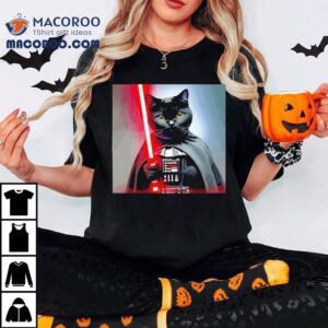 Planet Cat Vader Star Wars Tshirt