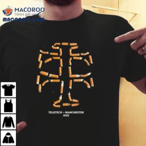 Teletech Manchester Smoked 2025 Shirt 3 Teletech Manchester Smoked Tshirt