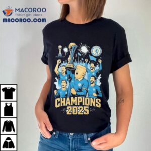 Trump And Chelsea Football Team Championship Trophy Tshirt