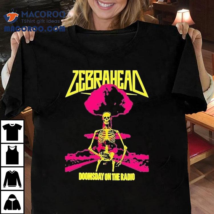 Zebrahead Doomsday On The Radio Skeleton Tour 2024 Shirt Zebrahead Doomsday On The Radio Skeleton Tour 2024 Shirt